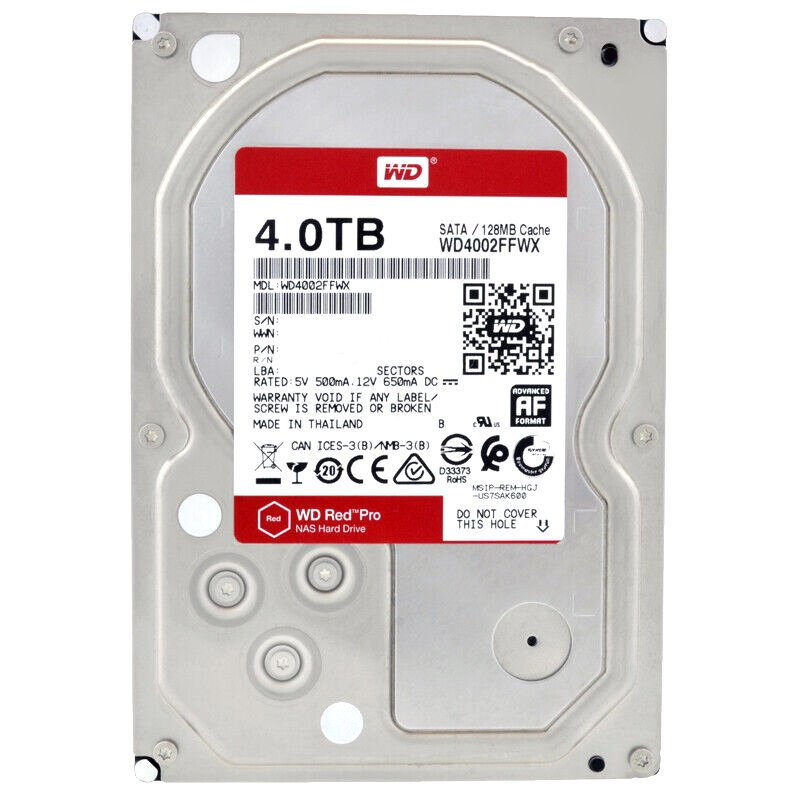 Western Digital Red Pro 4TB WD4002FFWX 7200RPM 128MB 3.5'' | eBay