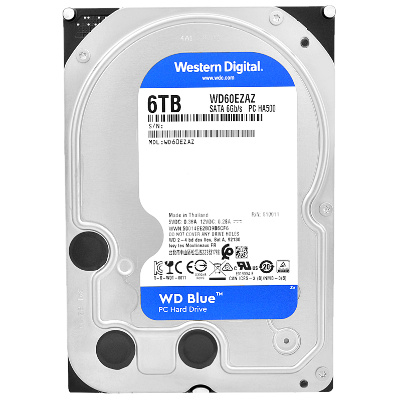 WD Blue 6TB HDD WD60EZAZ 27,302時間利用 Wd60ezaz Digital Wd60ezrz Wd Blue 6tb Desktop Hard Disk Drive
