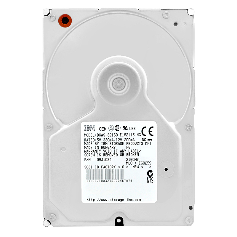 dcas-32160、IBM 2.1?GB SCSI 50-pinハードドライブ Amazon.com: DCAS-32160, IBM 2.1GB SCSI 50-PIN Hard drive