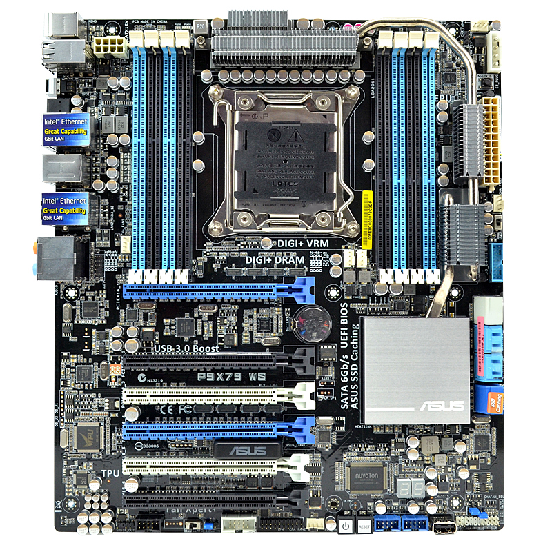 CPU付き　ASUS　P9X79 WS　LGA2011 Mainboard ASUS P9X79 WS Intel X79 ATX Sockel 2011 | eBay