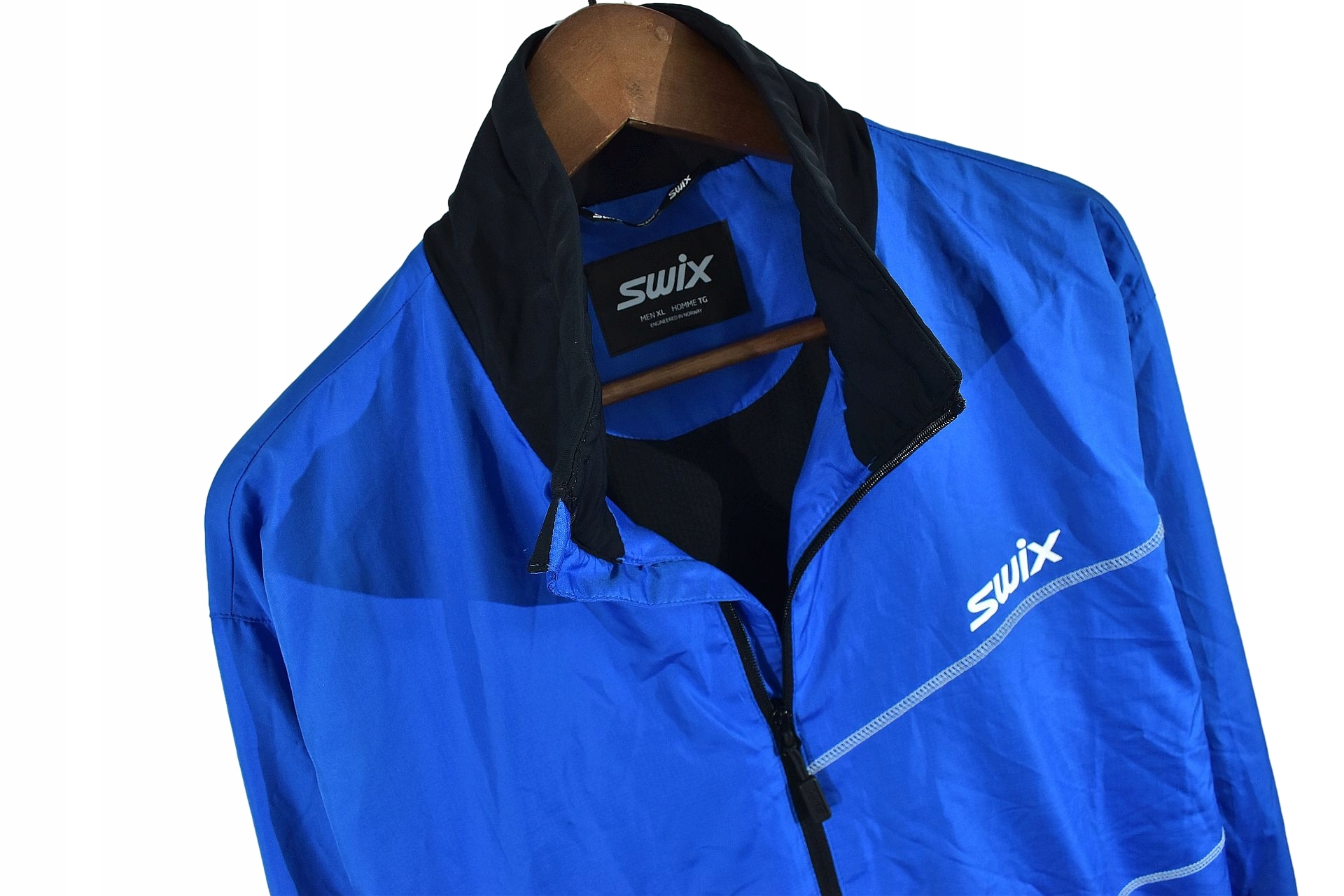 Veste De Trekking Swix Experience Homme - Bleue, Taille XL - Sans Capuche