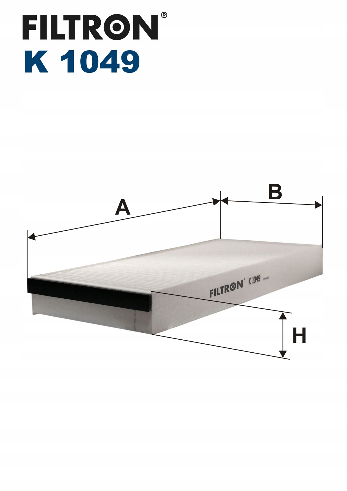 K 1049 - Filtr kabinowy