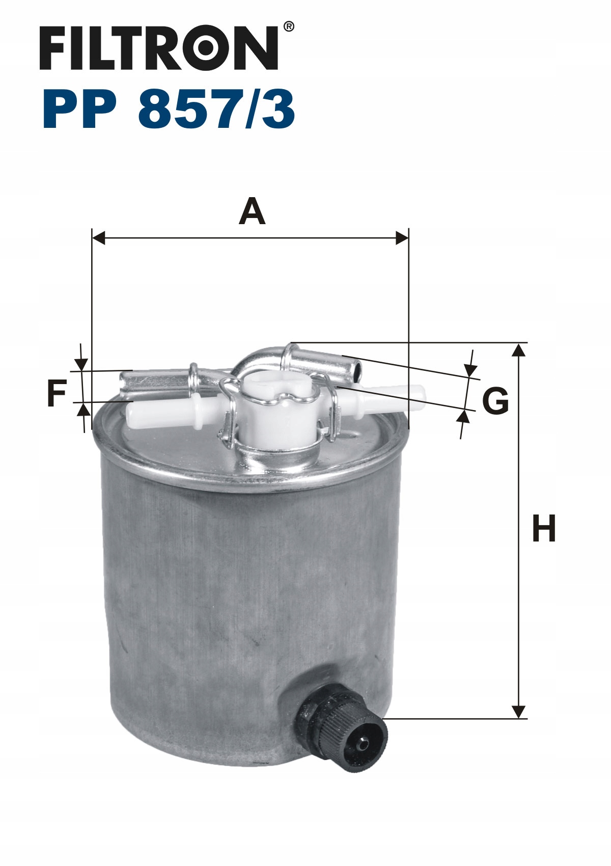 PP 857/3 - Filtr paliwa