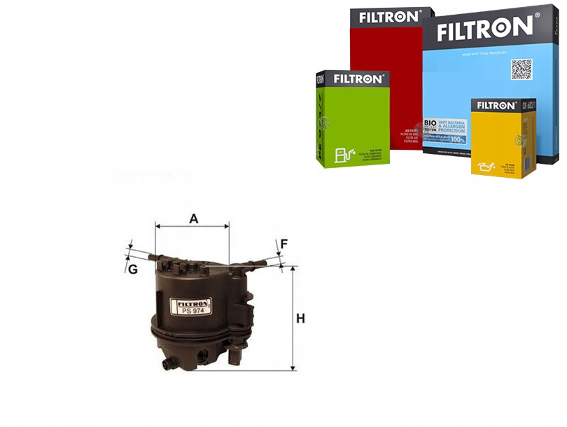 PS 974 - Filtr paliwa