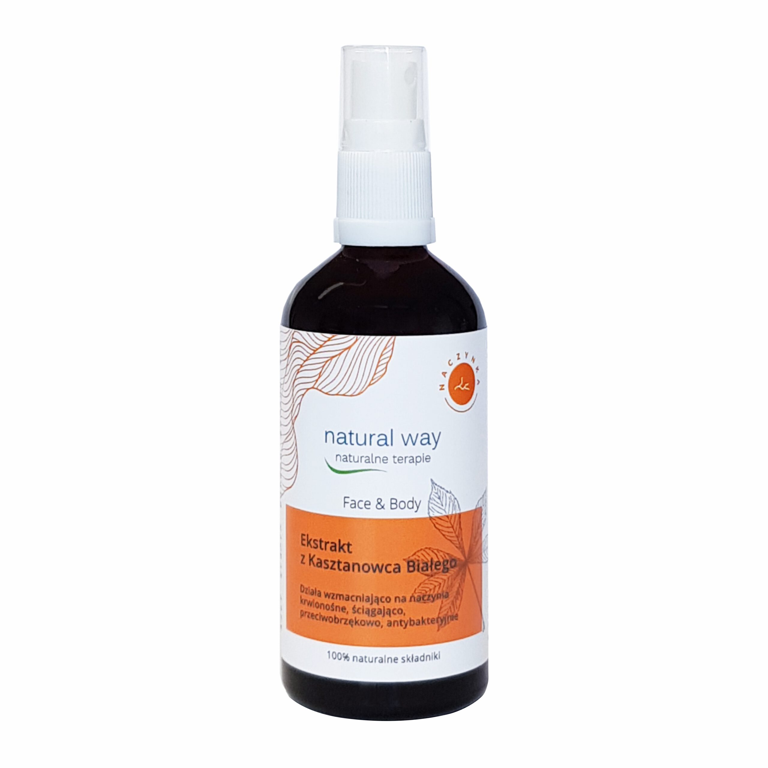 Natural Way Ekstrakt z kasztanowca białego na naczynka, obrzęki, nogi 100 ml 6 Natural Way Ekstrakt z kasztanowca białego na naczynka, obrzęki, nogi 100 ml - Natural Way