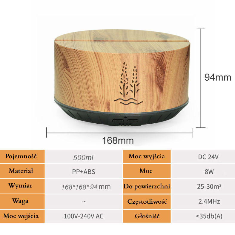 Dyfuzor ultradźwiękowy KĄPIEL LEŚNA – zaproś las do swojego domu 12 Dyfuzor ultradźwiękowy KĄPIEL LEŚNA – zaproś las do swojego domu - Instytut Aromaterapii