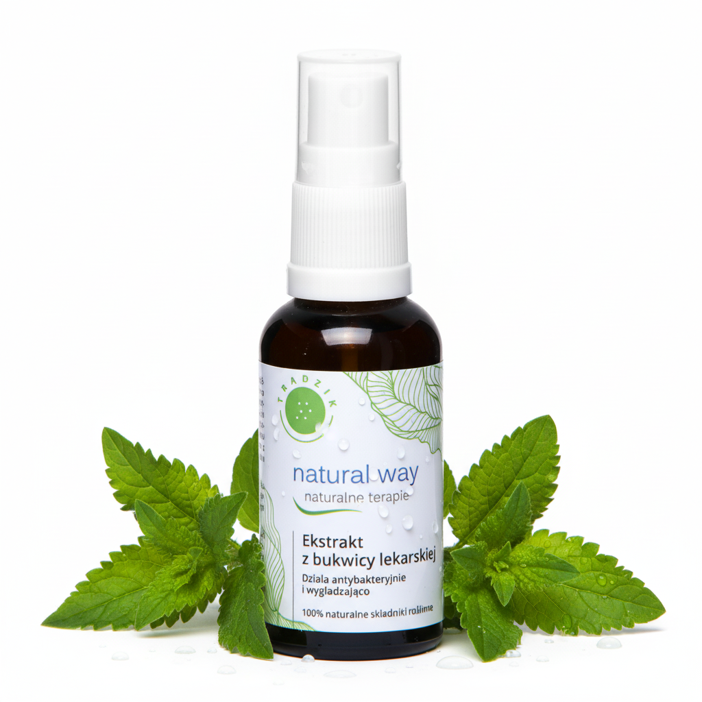 Natural Way Ekstrakt z bukwicy lekarskiej na trądzik serum regenerujące 30 ml 8 Natural Way Ekstrakt z bukwicy lekarskiej na trądzik serum regenerujące 30 ml - Natural Way