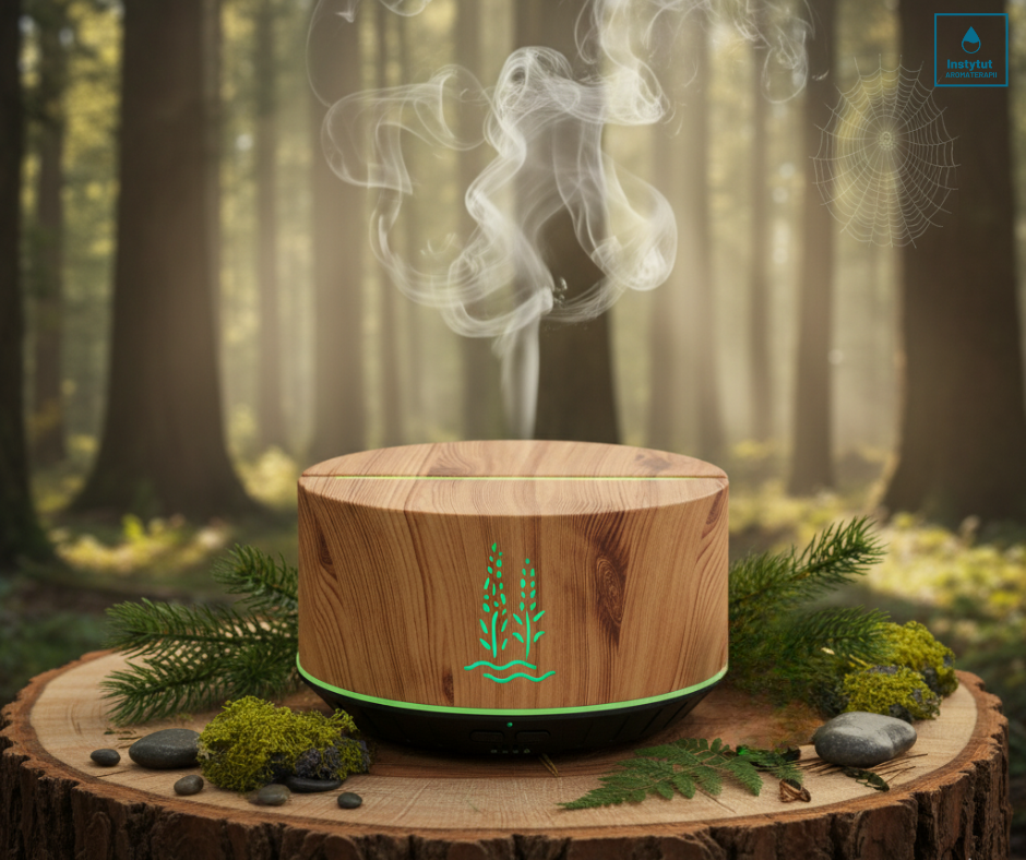 Dyfuzor ultradźwiękowy KĄPIEL LEŚNA – zaproś las do swojego domu 11 Dyfuzor ultradźwiękowy KĄPIEL LEŚNA – zaproś las do swojego domu - Instytut Aromaterapii