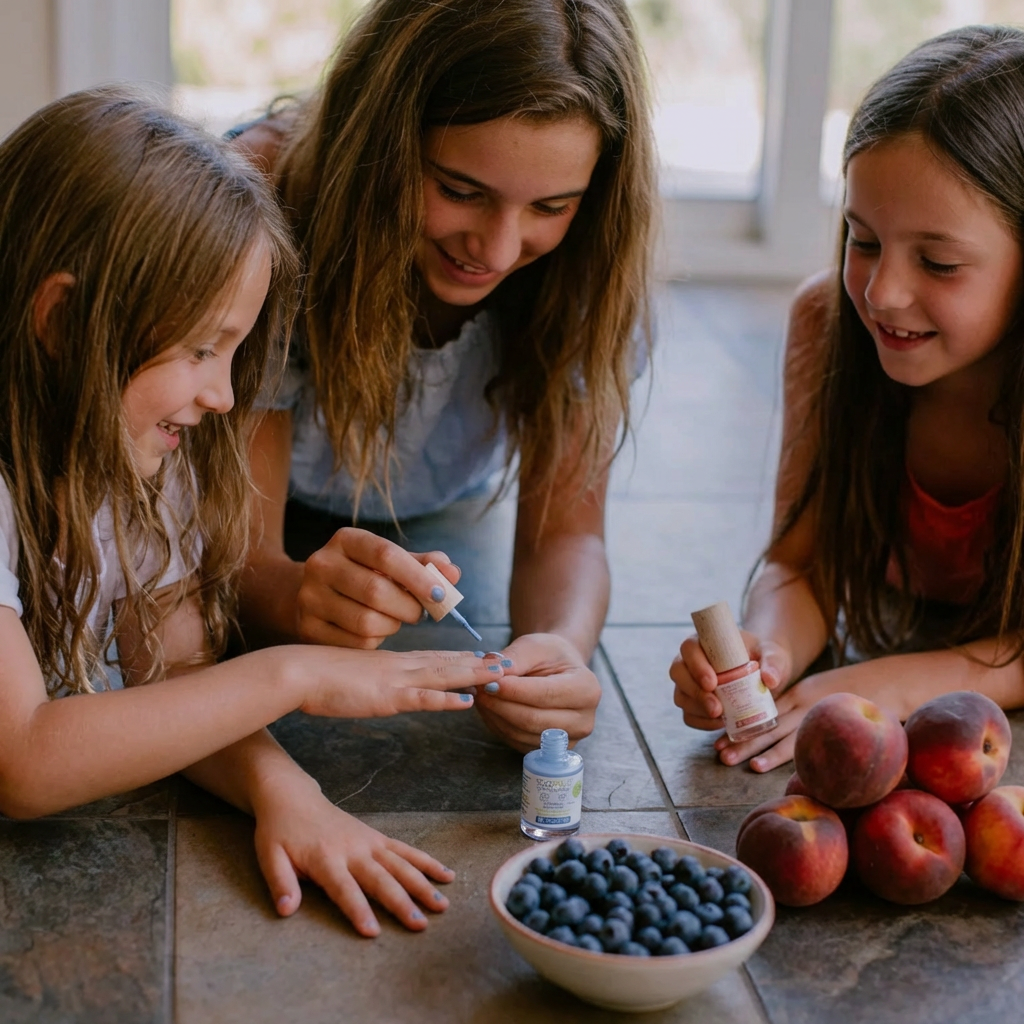 Lakier do paznokci dla dzieci 5+ TooFruit – Mięta, bio, owocowy zapach 10 ml 5 Lakier do paznokci dla dzieci 5+ TooFruit – Mięta, bio, owocowy zapach 10 ml - TooFruit