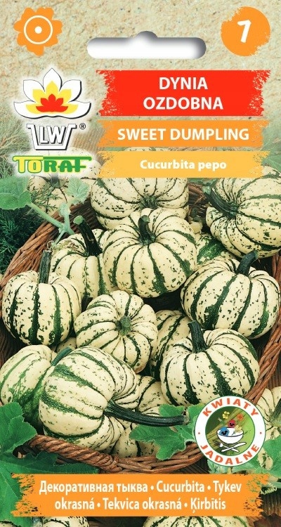 Dynia ozdobna - Sweet Dumpling nasiona 2g