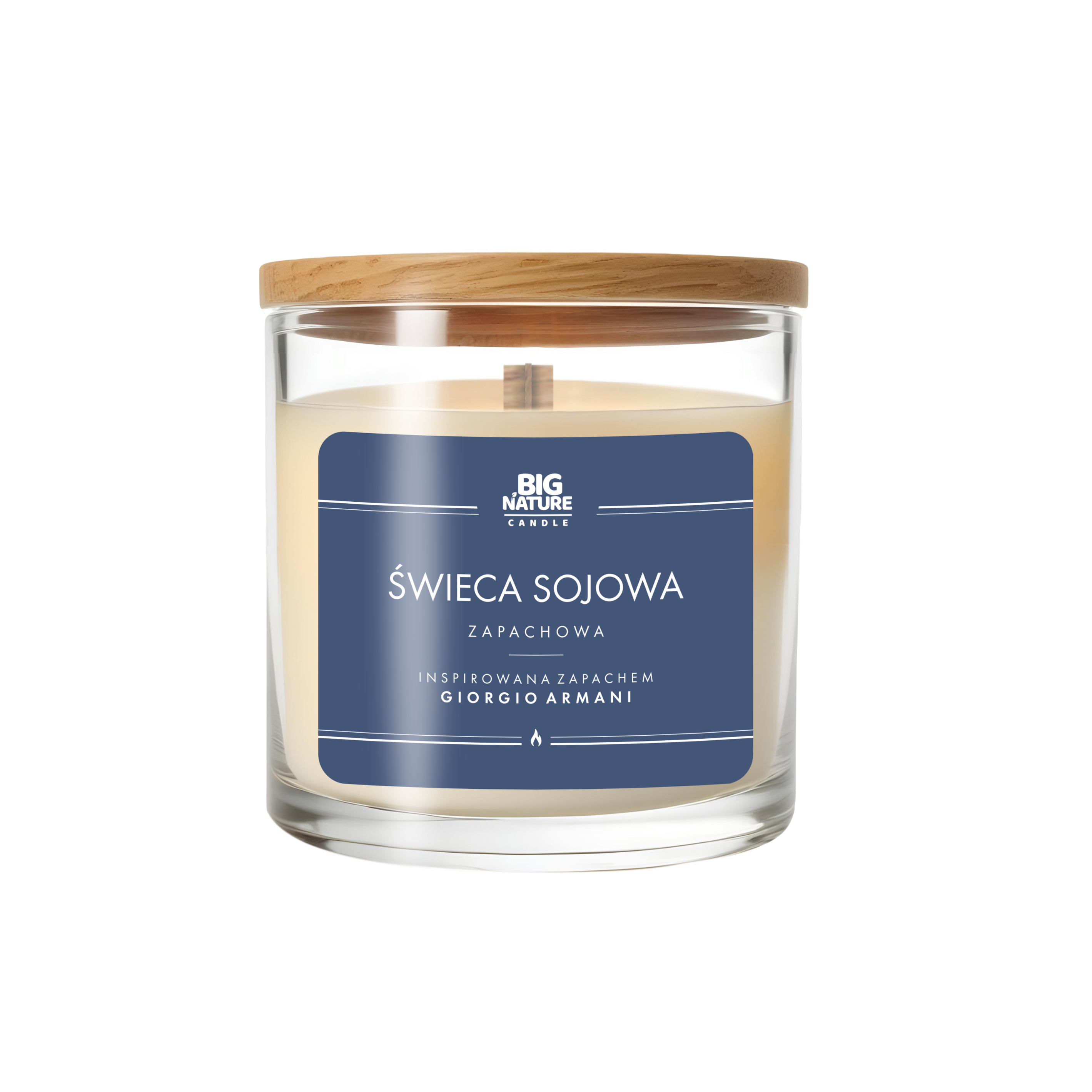 Świeca sojowa zap. insp. GIORGIO ARMANI SI 225g