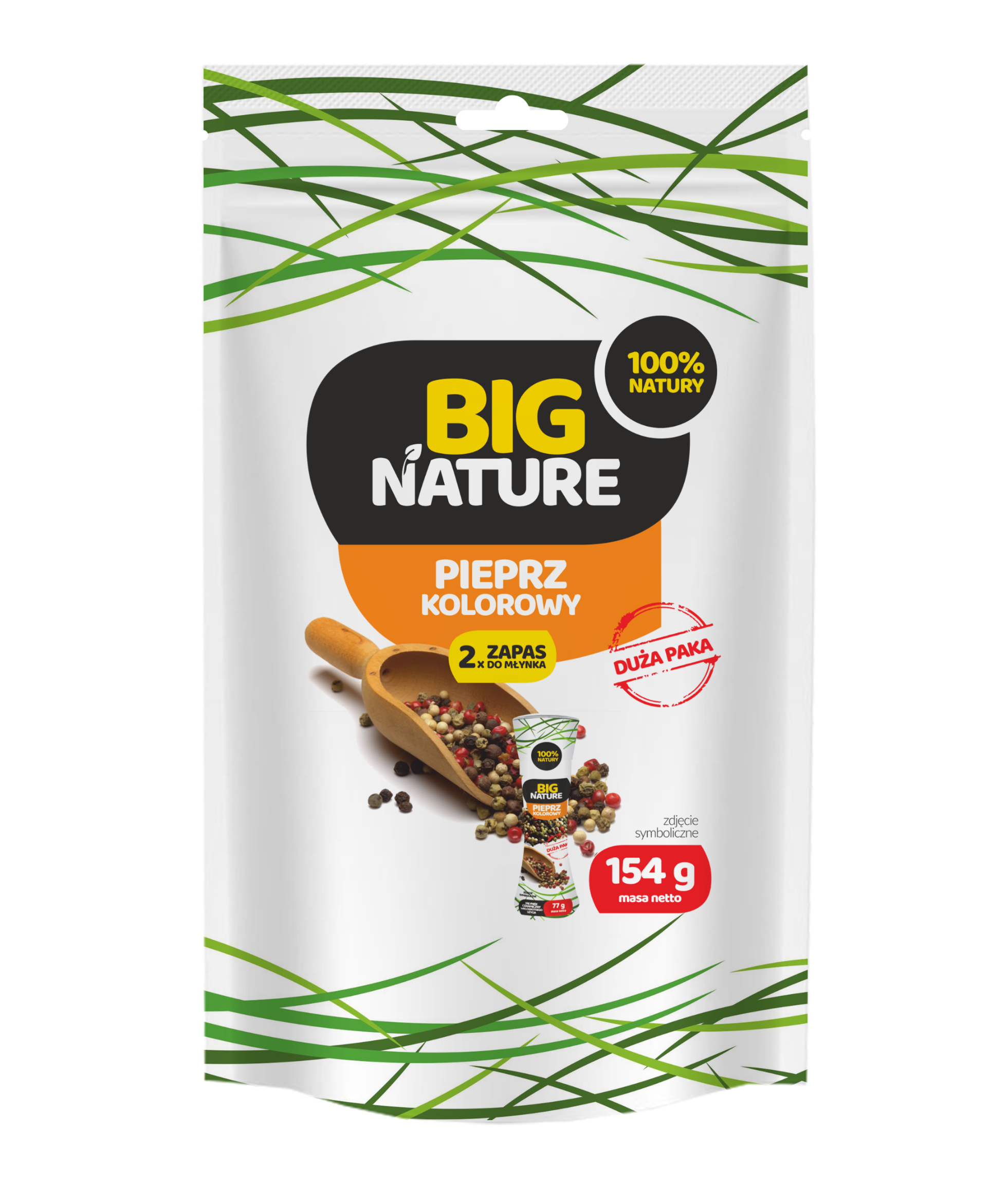 Zapas Pieprz kolorowy 154g