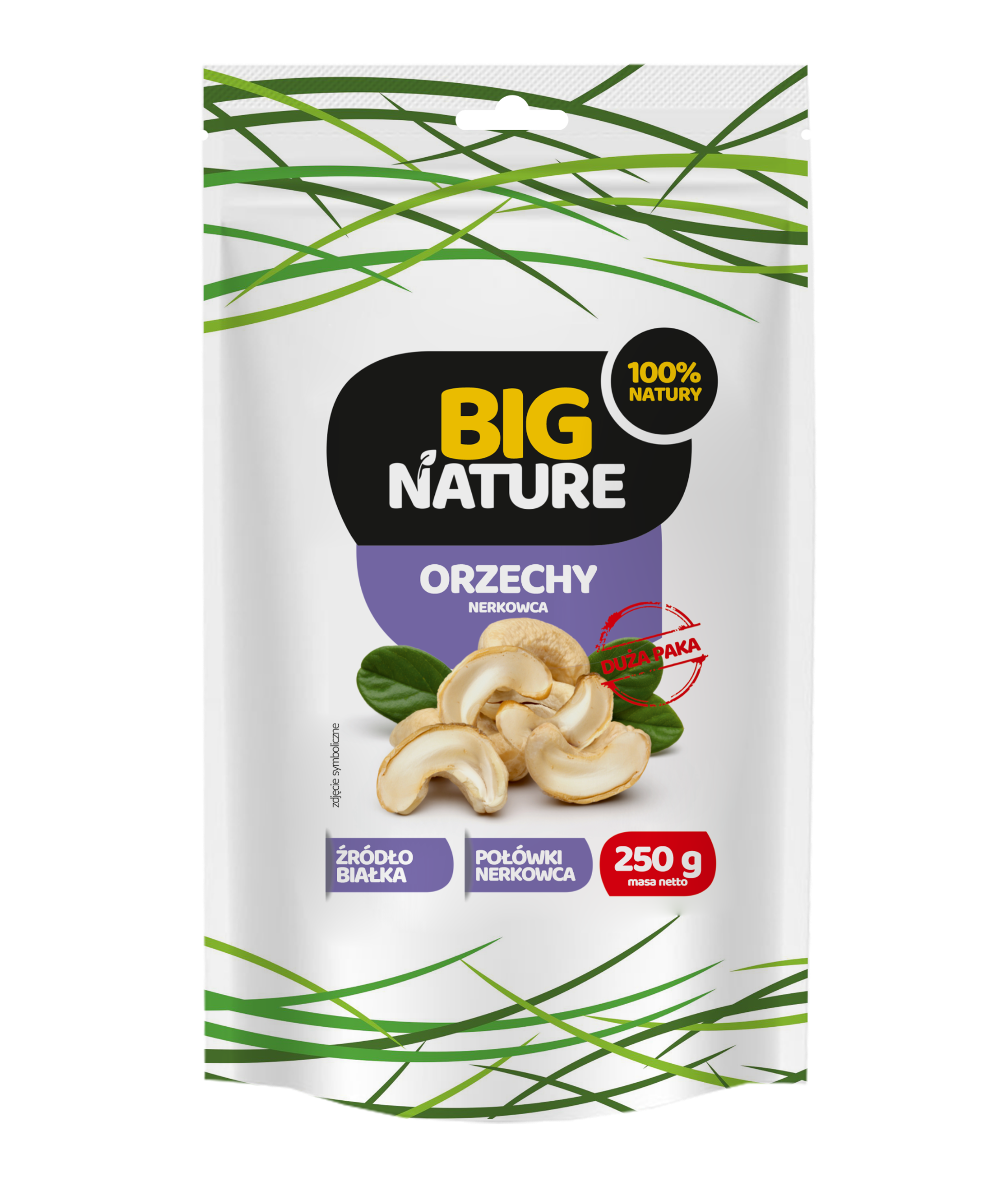 Orzechy nerkowca 500g Połówki