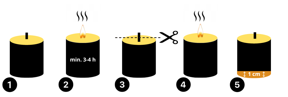 Świeca sojowa zap. insp. Versace Crystal Noir 155g