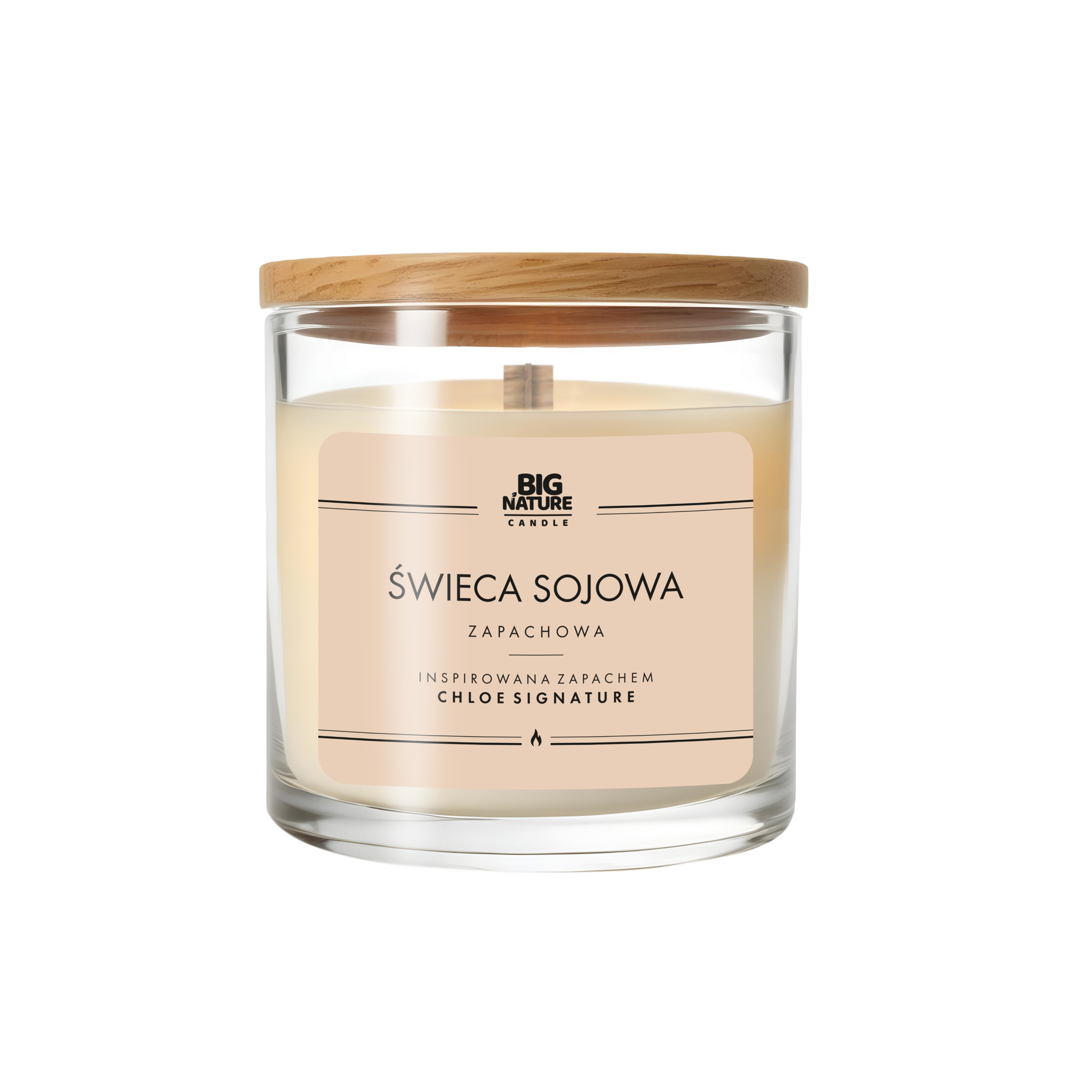 Świeca sojowa zap. insp. Chloe Signature 155g