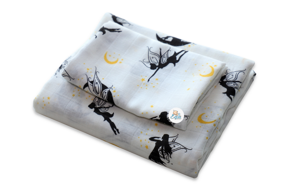 PIELUCHA BAMBUS DRUK DUET 6285 WRÓŻKA 60/60 120/120