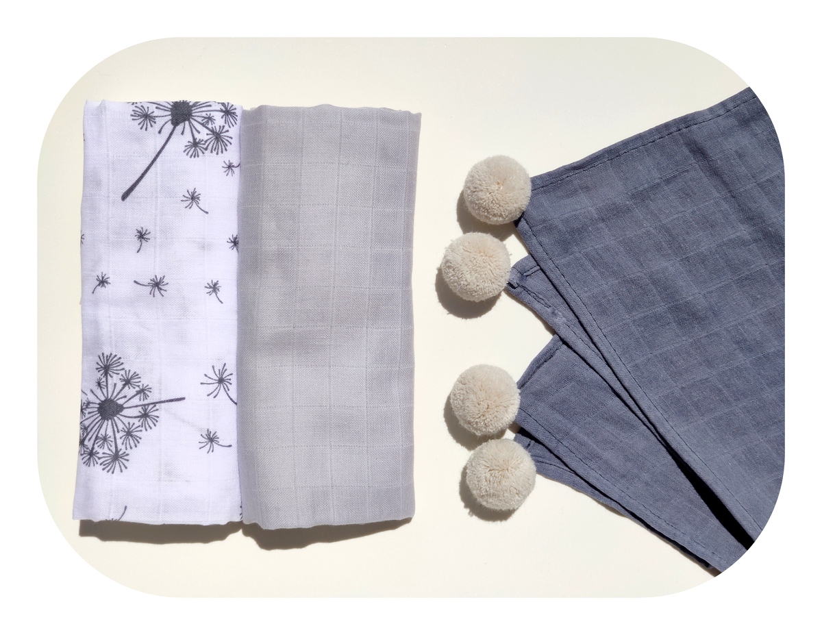 ECO MUŚLIN POMPONY 2560 ZESTAW NR 3