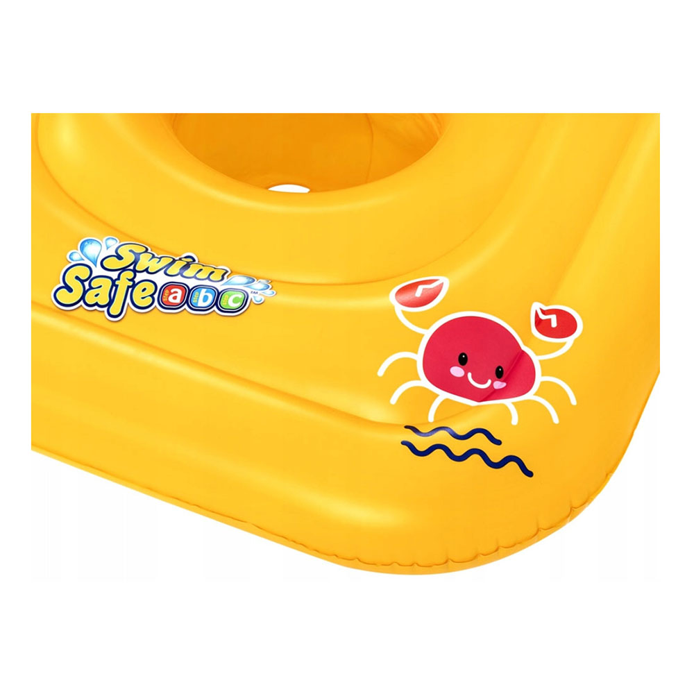 Siedzisko Kółko Do Pływania Dla Najmłodszych Kwadrat Swim Safe Step A 76cm