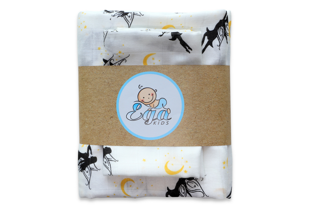 PIELUCHA BAMBUS DRUK DUET 6285 WRÓŻKA 60/60 120/120