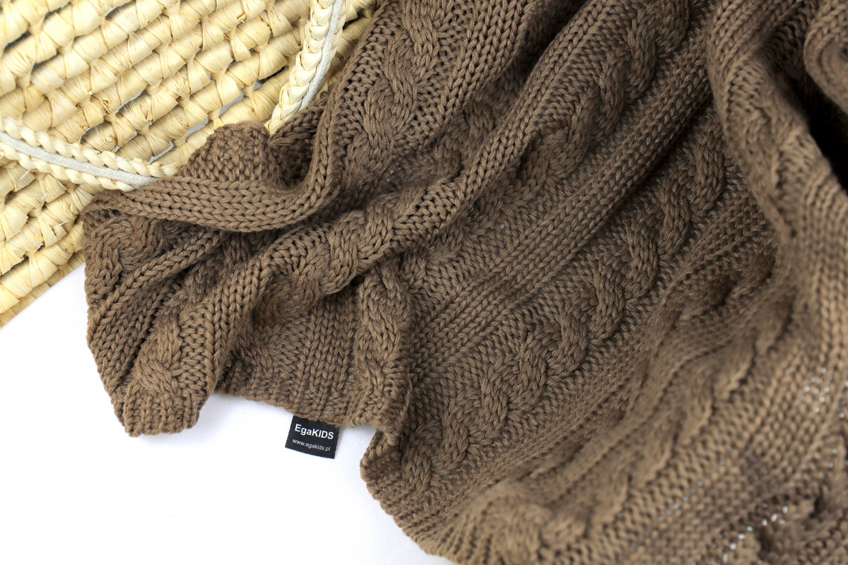 KOCYK DZIANINOWY WARKOCZ 105x80 7800 KAKAO