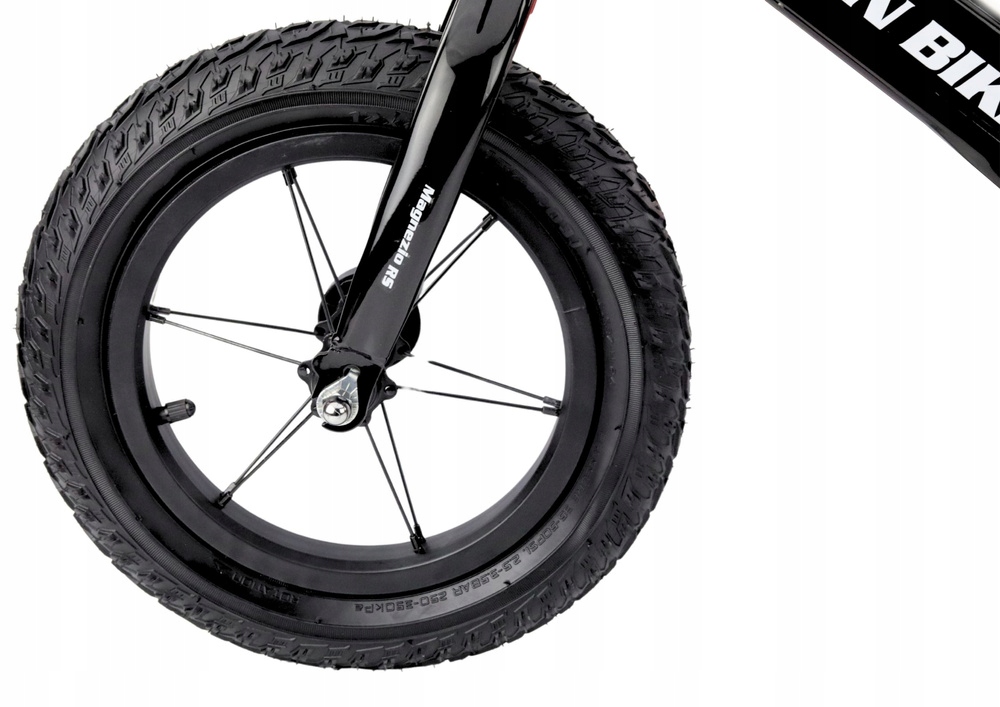 Rower Biegowy MAGNEZIO RS Rowerek Lekka Rama Magnezowa Czarny