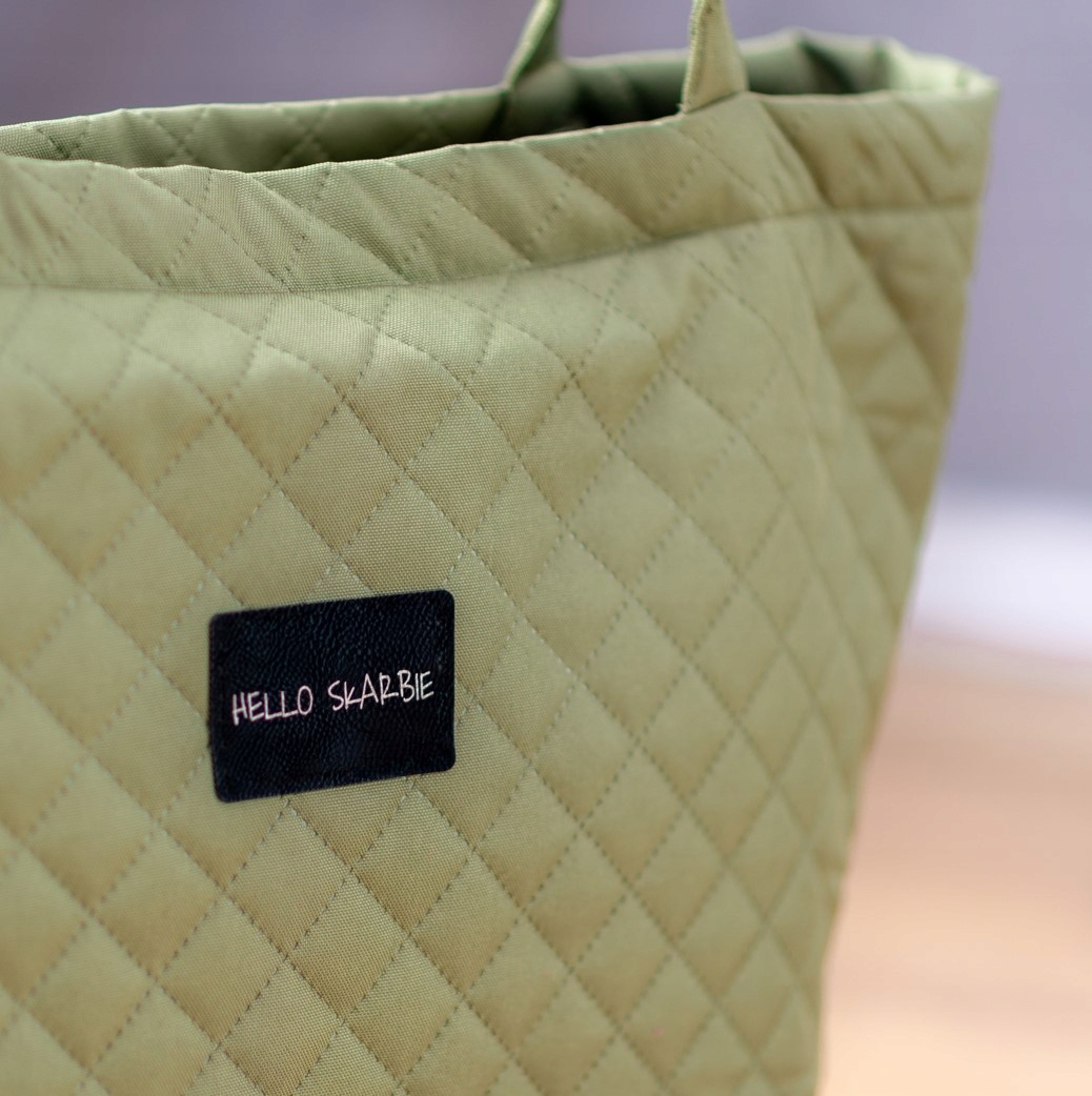 Pojemna torba do szpitala oliwkowa dla mamy wyprawka poród rozm.XL