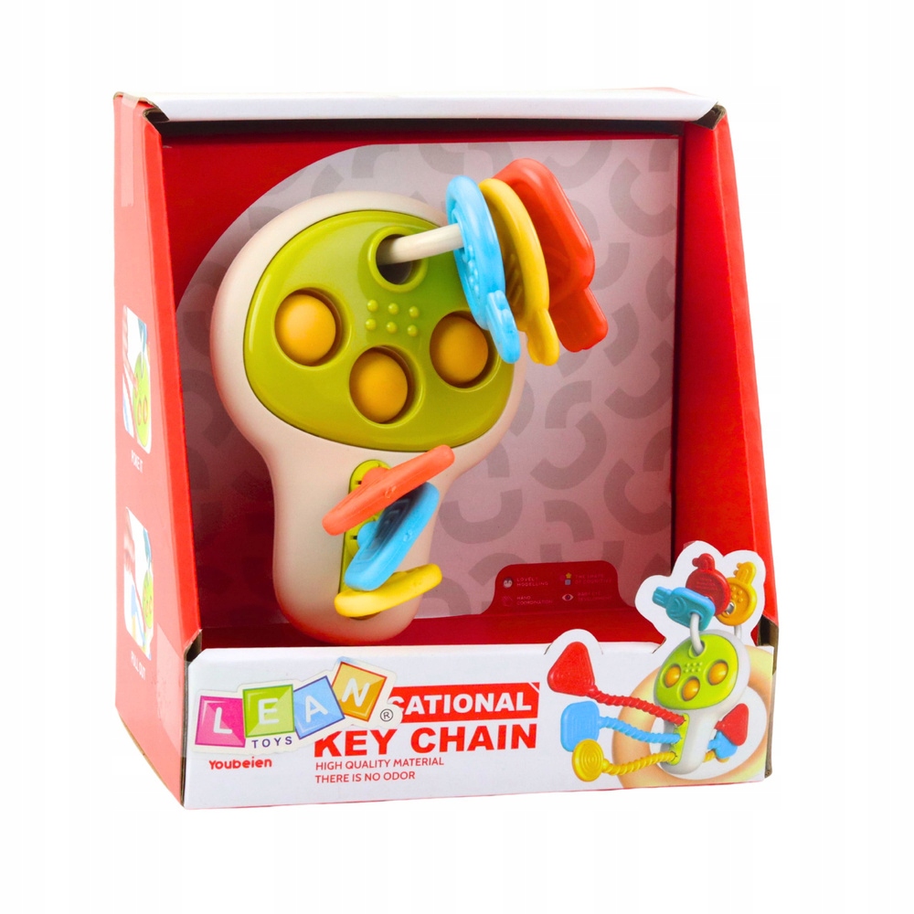 Klucze Edukacyjne Sensoryczyne Kolorowe Ruchome Elementy Dla Malucha