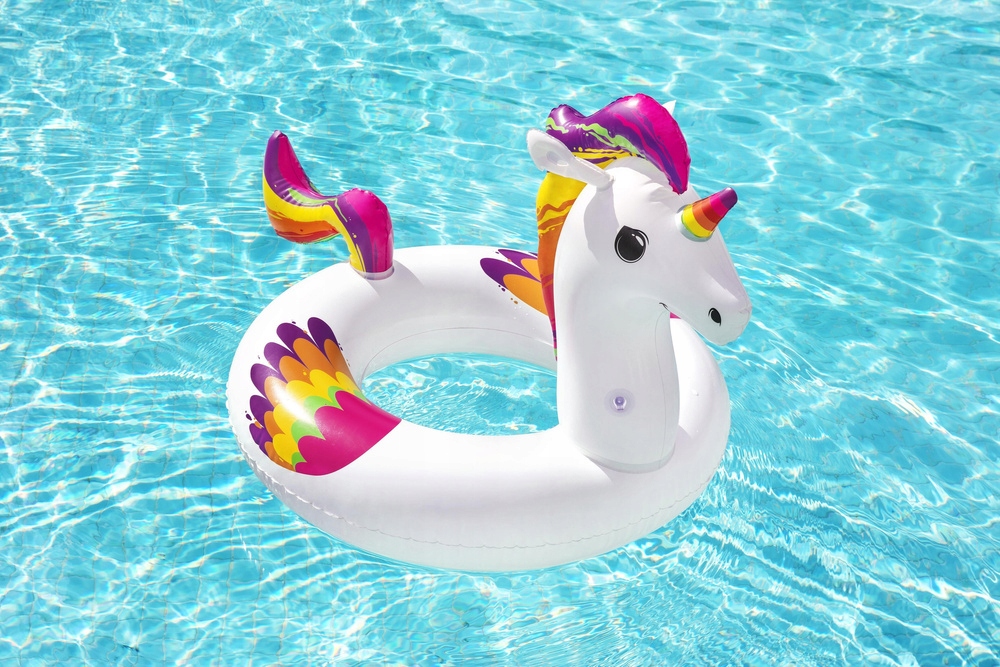 Dmuchane Koło Do Pływania Jednorożec 119 x 91 cm Bestway 36159