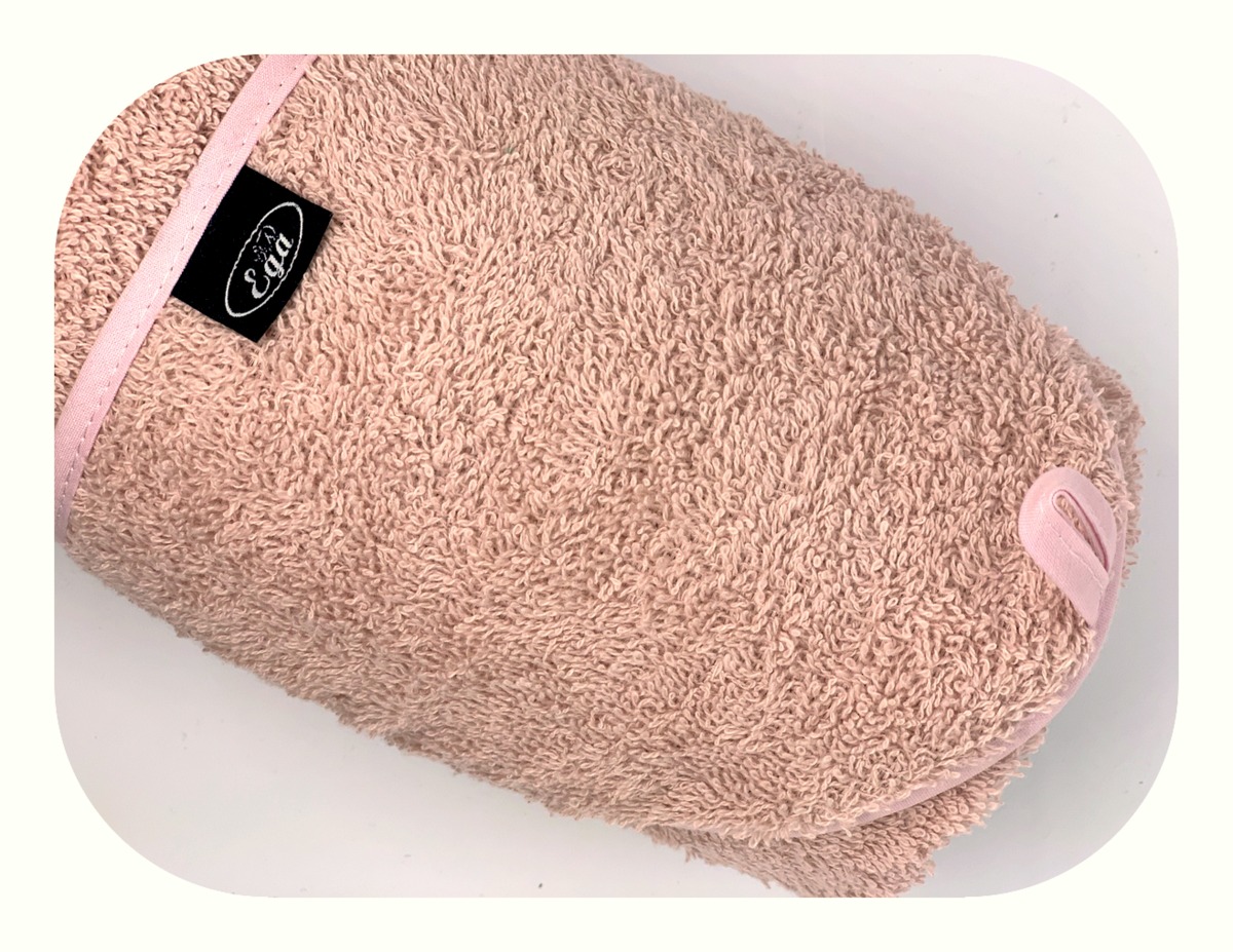 OKRYCIE KĄPIELOWE Z KAPTURKIEM 75/75 1310 BRUDNY RÓŻ