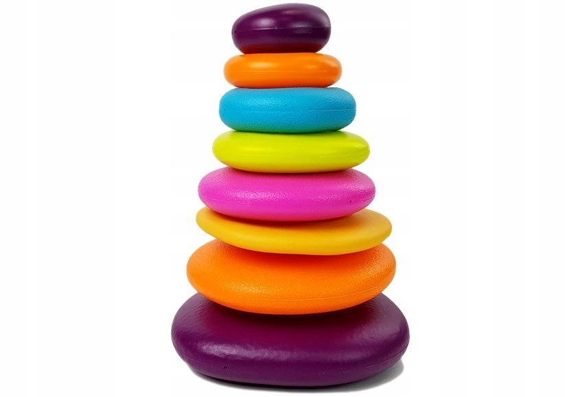 Piramidka Kolorowe Obręcze dla Niemowlaka
