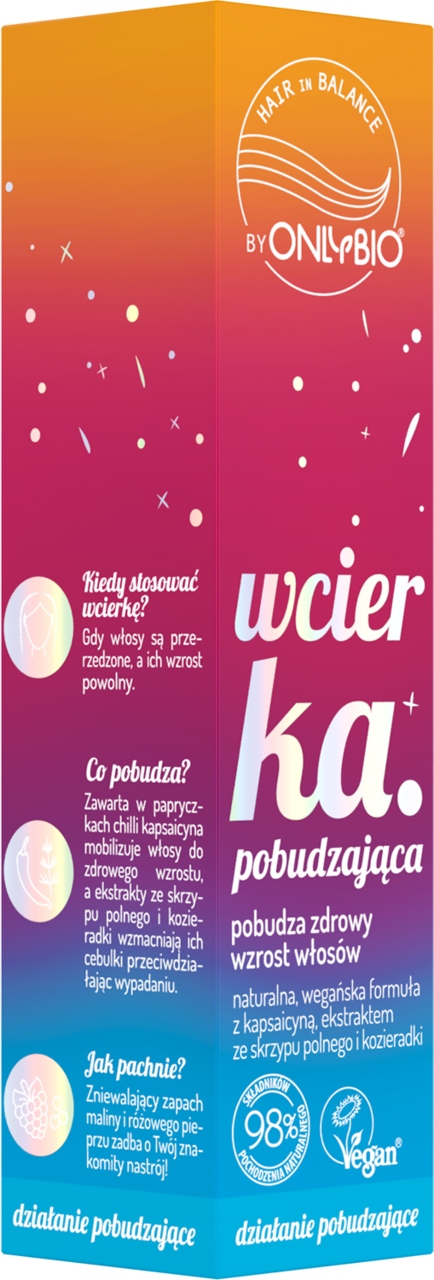 ONLYBIO WCIERKA DO SKÓRY GŁOWY POBUDZAJĄCA 100 ML