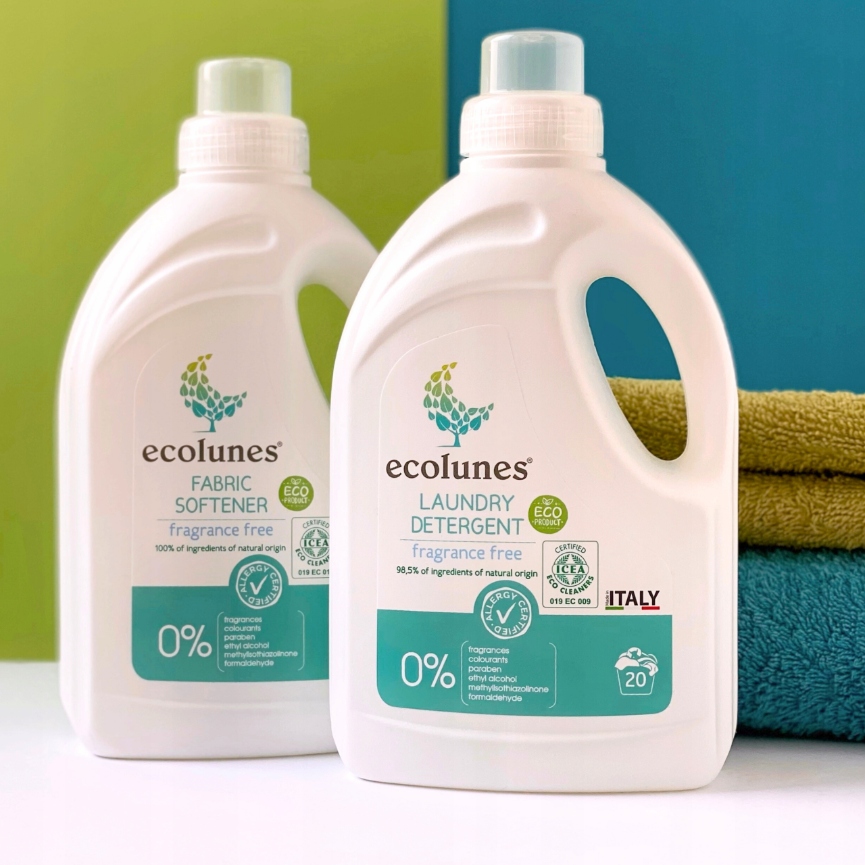 ECOLUNES HIPOALERGICZNY PŁYN DO PRANIA BEZZAPACHOWY 1000 ML