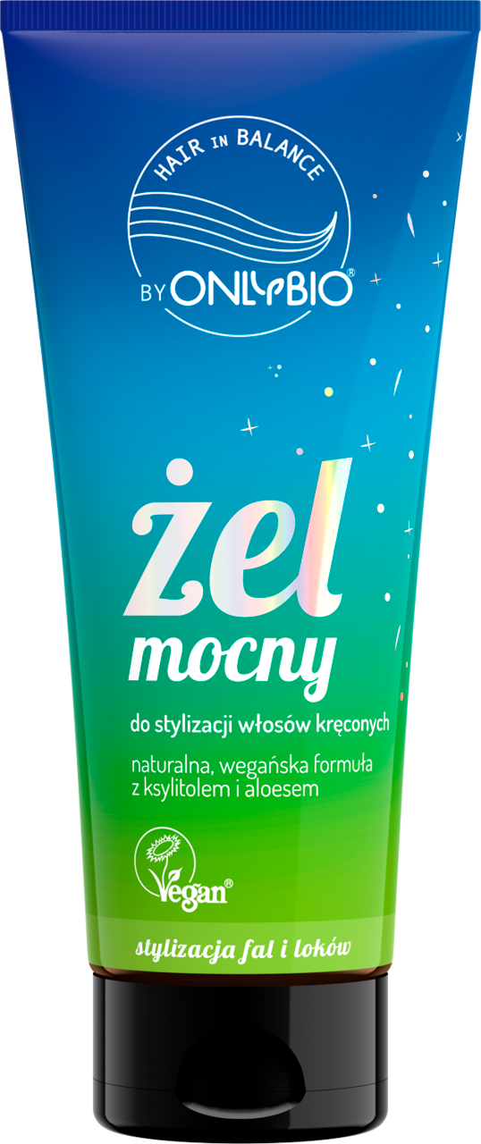 ONLYBIO HAIR IN BALANCE ŻEL DO STYLIZACJI WŁOSÓW KRĘCONYCH MOCNY 200 ML