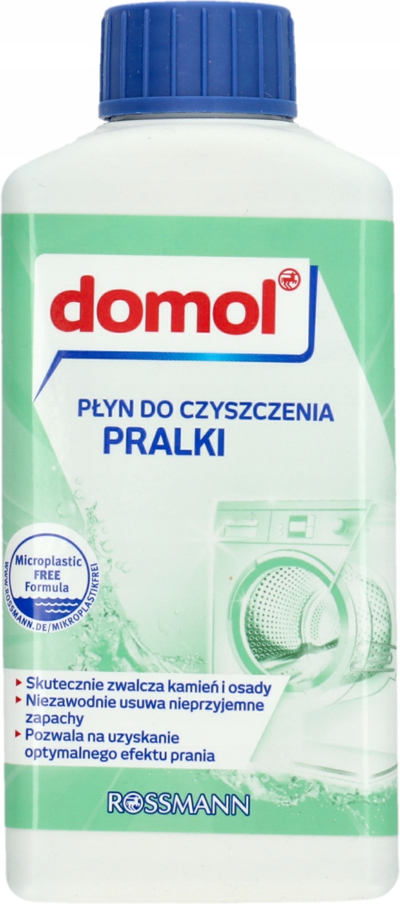 DOMOL PŁYN DO CZYSZCZENIA I PIELĘGNACJI PRALKI 250 ML