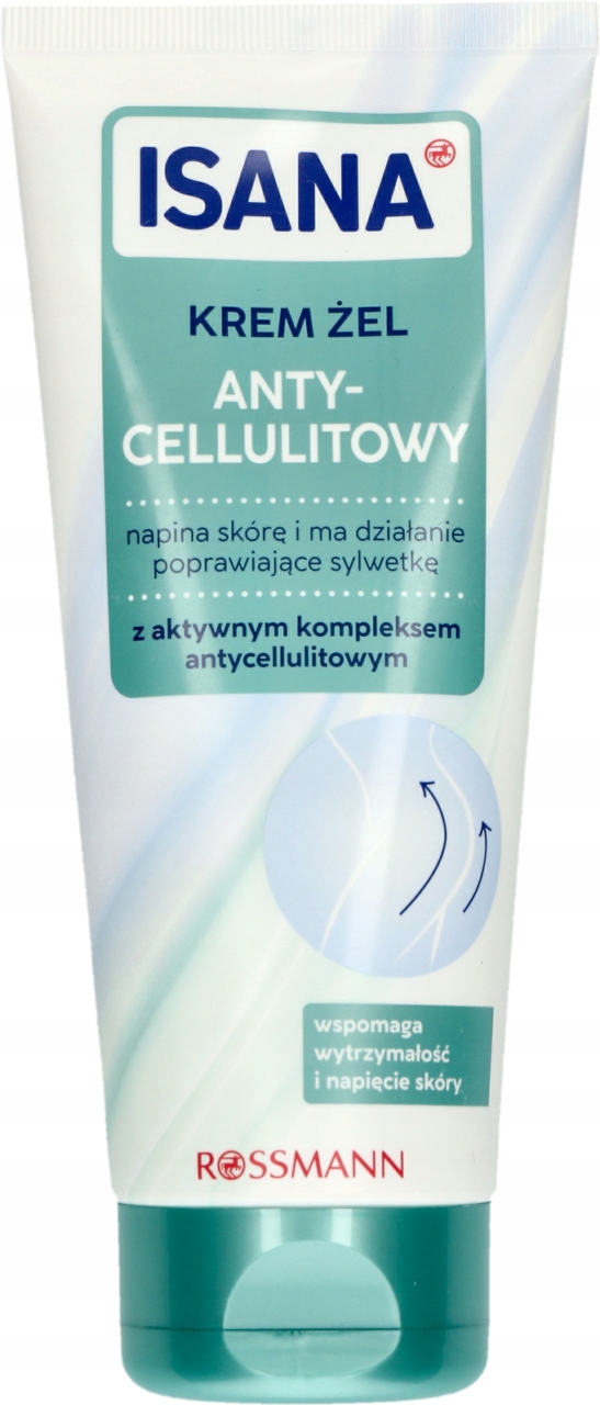 ISANA KREM ŻEL ANTYCELLULITOWY Z KOFEINĄ I MIKROALGAMI 200 ML