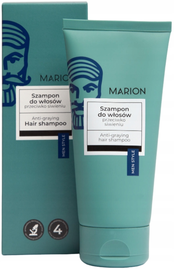 MARION MEN STYLE SZAMPON DO WŁOSÓW PRZECIW SIWIENIU 150 ML