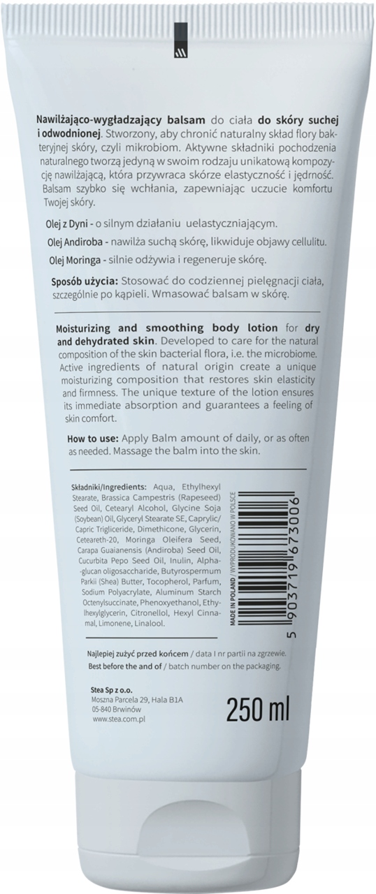 BIOTINNE HELP MOISTURE MICROBIOM BALSAM DO CIAŁA NAWILŻAJĄCY 250 ML