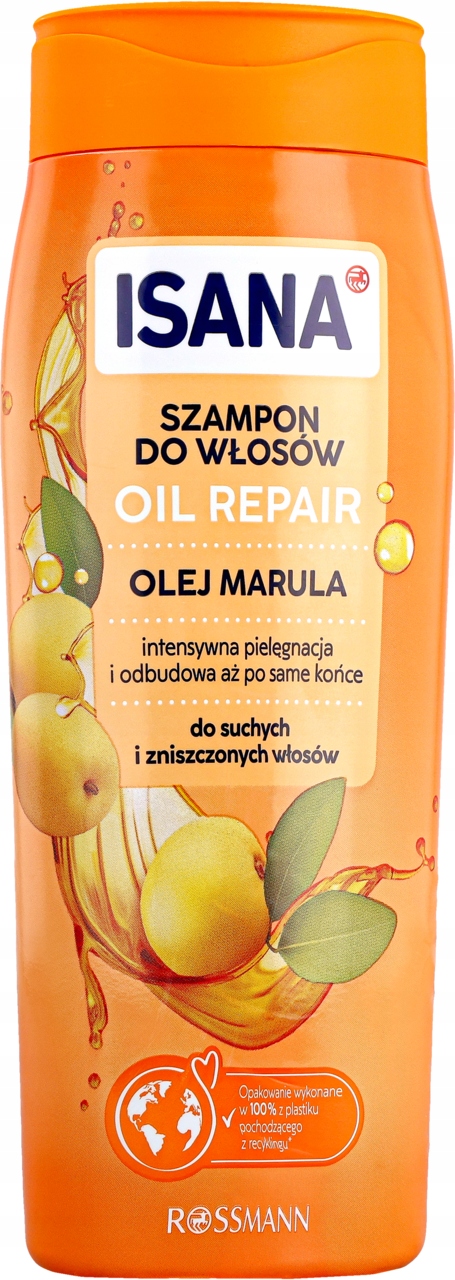 ISANA SZAMPON DO WŁOSÓW SUCHYCH I ZNISZCZONYCH 300 ML