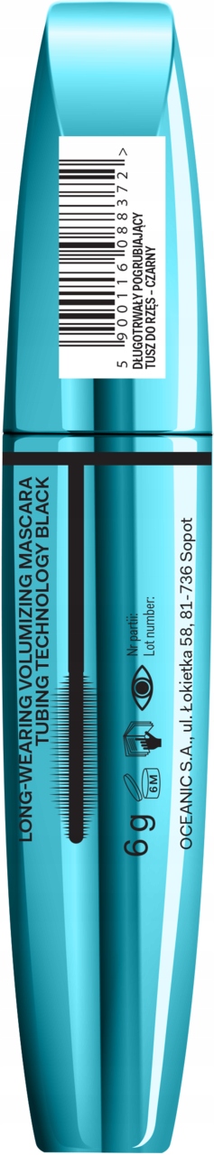 AA WINGS OF COLOR NO-LIMIT VOLUME WATER RESISTANT TUSZ DO RZĘS 6 G