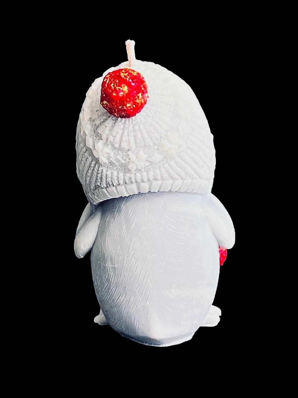 ŚWIECA Z WOSKU PSZCZELEGO PINGWIN 1 SZT