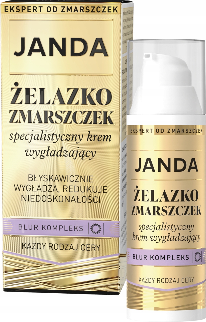 JANDA ŻELAZKO ZMARSZCZEK KREM DO TWARZY WYGŁADZAJĄCY 30 ML