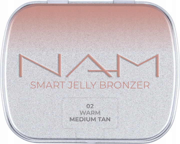 NAM SMART JELLY BRONZER DO TWARZY W FORMULE GALARETKI NR 02 WARM MEDIUM TAN
