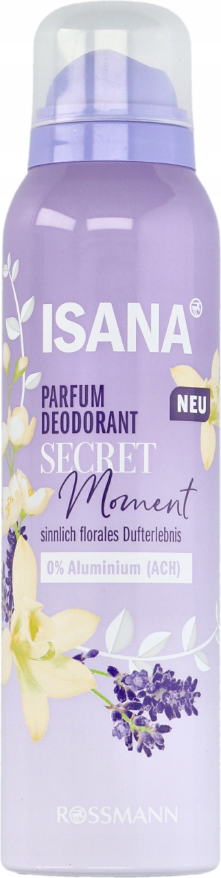 ISANA DEZODORANT W SPRAYU PERFUMOWANY SECRET MOMENT 150 ML