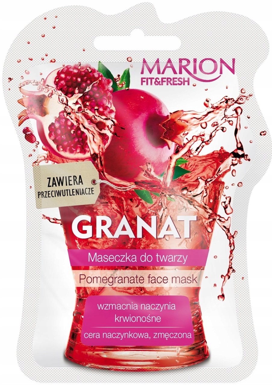 MARION FIT&FRESH MASECZKA DO TWARZY GRANAT 7,5 ML