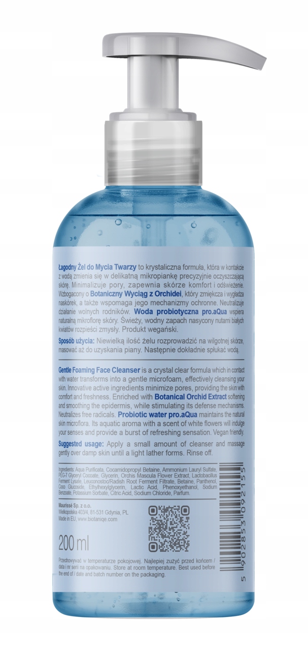 BIOTANIQE DERMOSKIN EXPERT MICRO PURIFYING ŻEL DO MYCIA TWARZY 200 ML