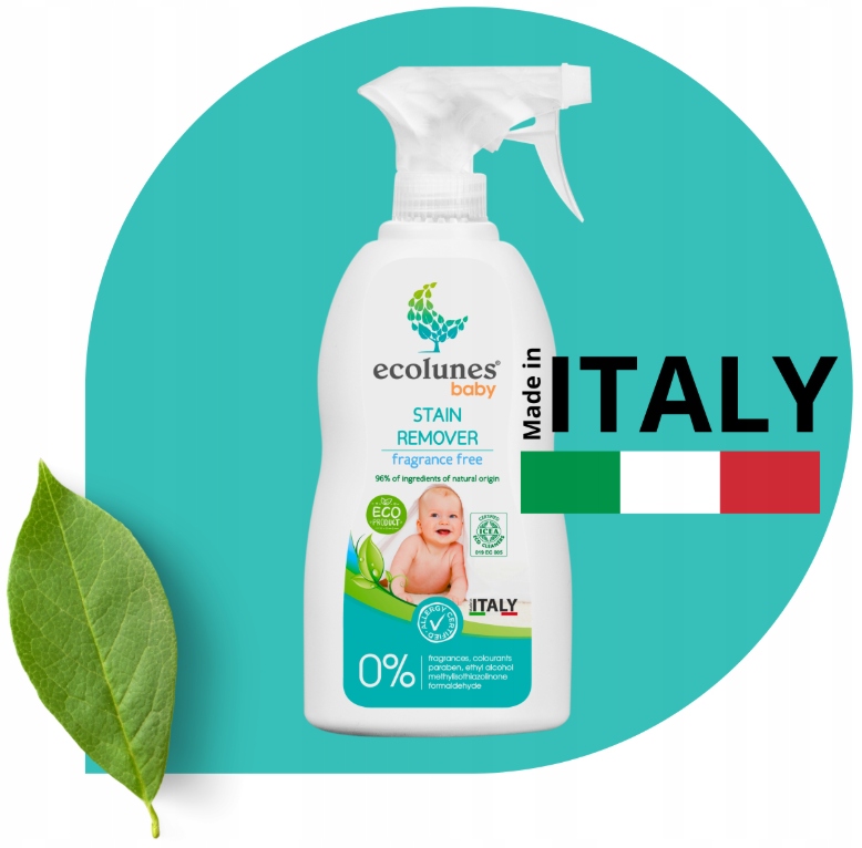 ECOLUNES HIPOALERGICZNY ODPLAMIACZ DO UBRANEK BEZZAPACHOWY 300 ML