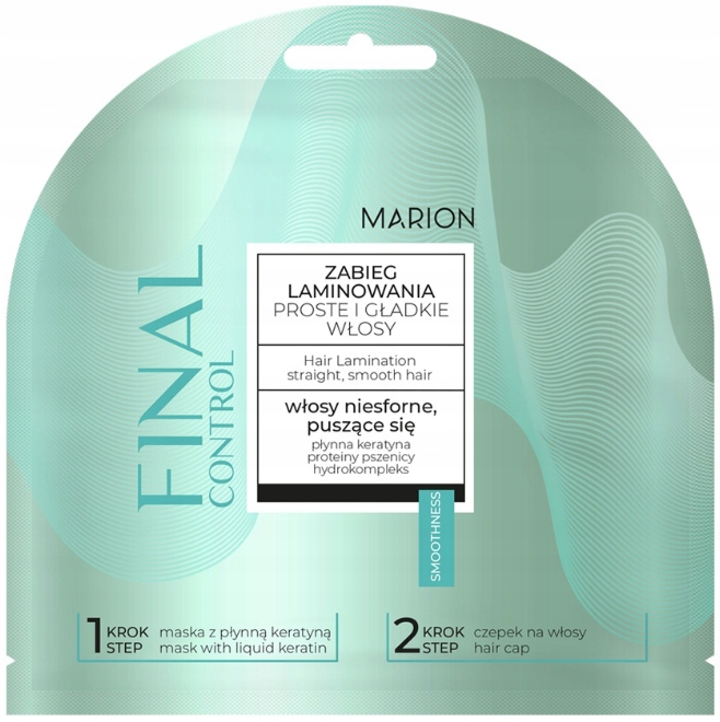 MARION FINAL CONTROL ZABIEG LAMINOWANIA PROSTE I GŁADKIE WŁOSY 20 ML