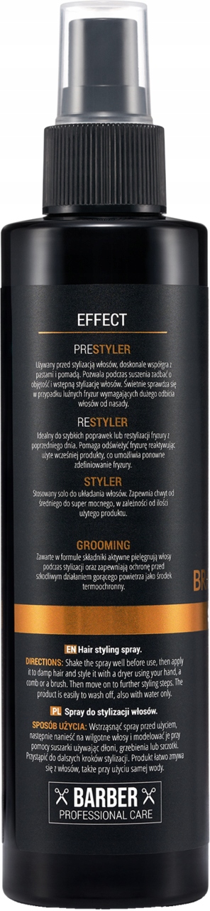 MASVERI MEN SPRAY DO STYLIZACJI WŁOSÓW SUPER STRONG 200 ML