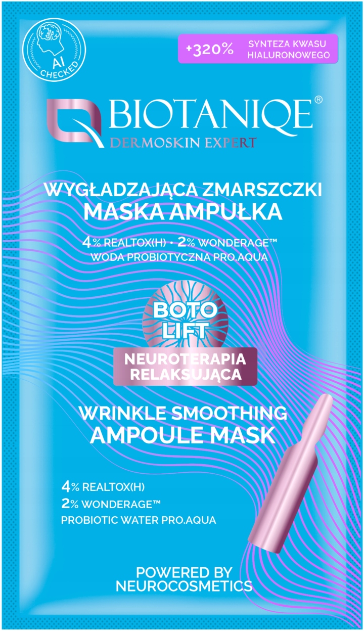 BIOTANIQE DERMOSKIN EXPERT BOTOLIFT MASKA AMPUŁKA 10 ML