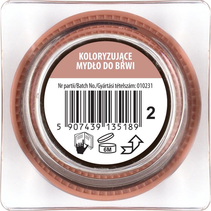 NAM COLORING MYDŁO DO BRWI NR 2 5 G
